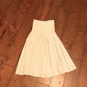 Ann Taylor Medium White swim cover up dress/skirt